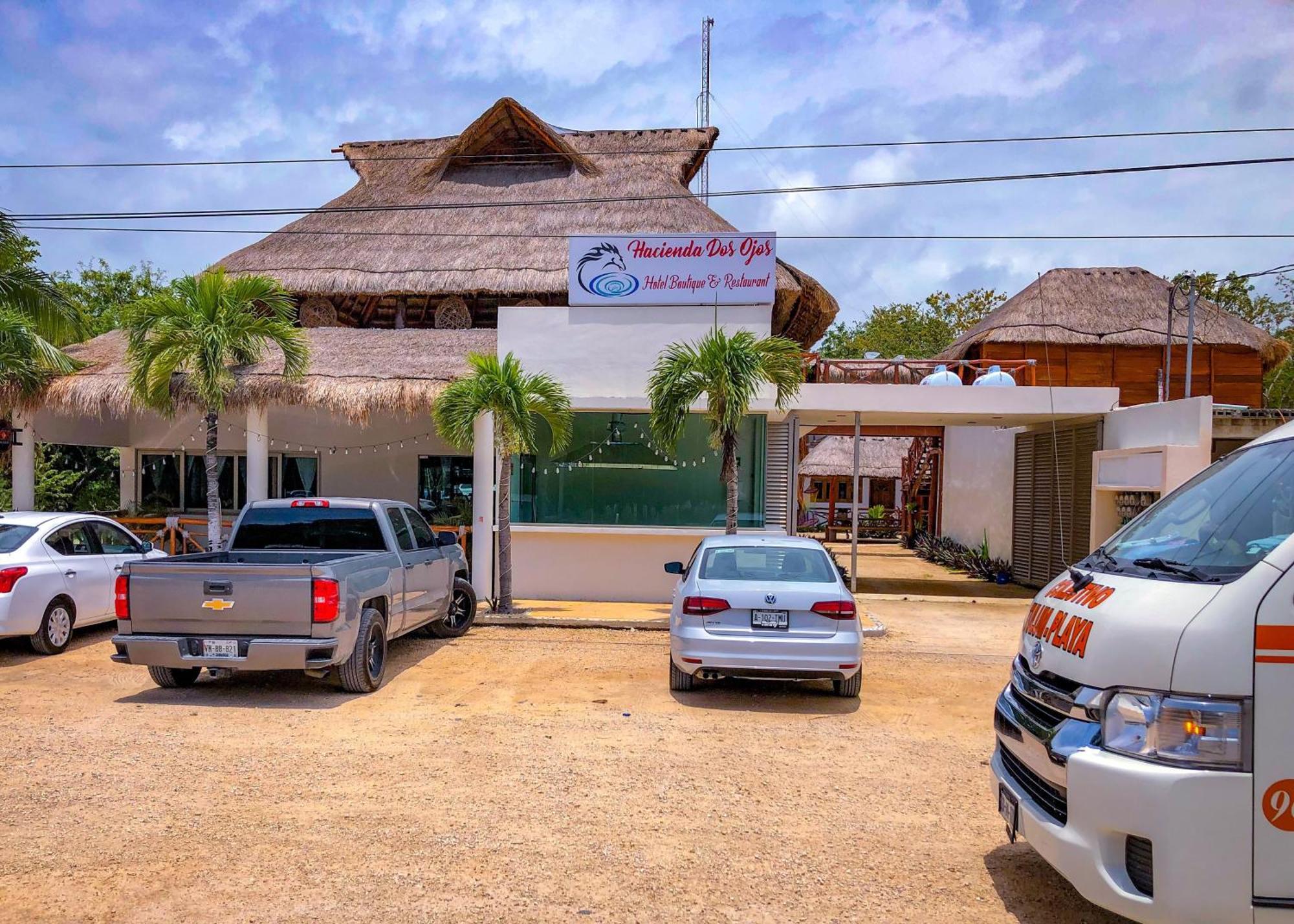 Hotel Hacienda Dos Ojos Tulum Exterior foto